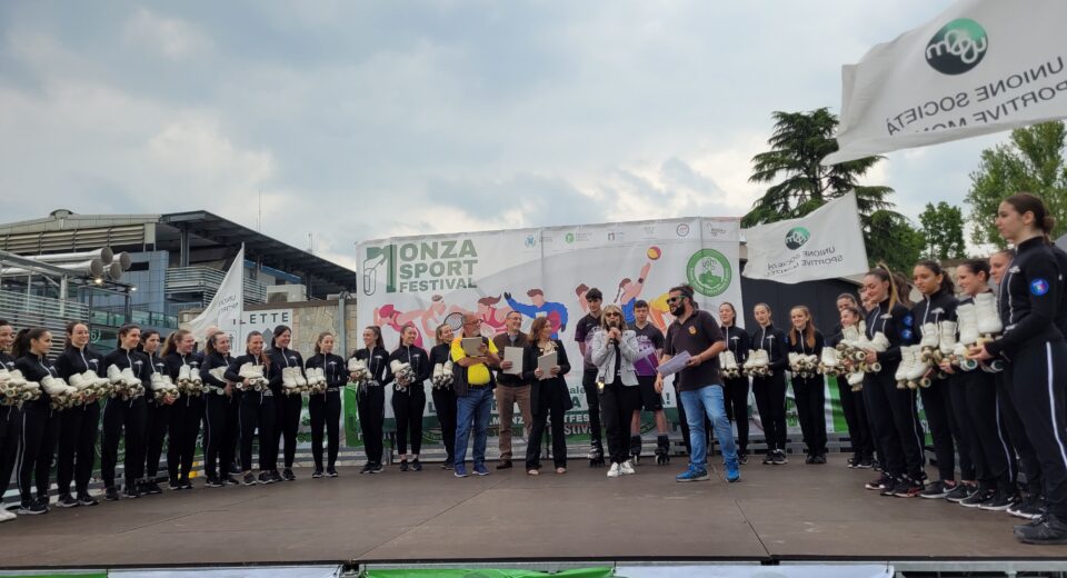 Gli atleti monzesi protagonisti della passata stagione agonistica premiati al Monza Sport Festival